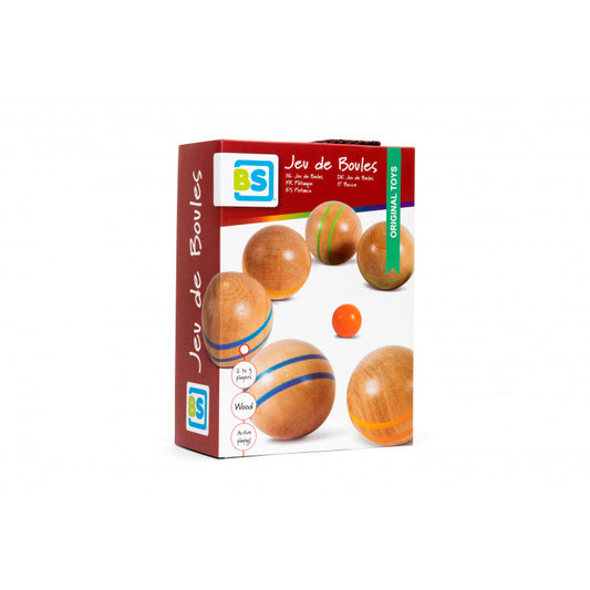 Joc Petanque cu bile din lemn, BS Toys [ps:73356fa7-1cba-4258-aed1-3ee050c2bc0f]
