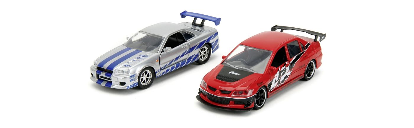 JADA FAST AND FURIOUS SET 2 MASINUTE METALICE MITSUBISHI - Imagine 2 [ps:d1e5e108-8c1a-4a7b-9f26-9b5601fa3dd1]