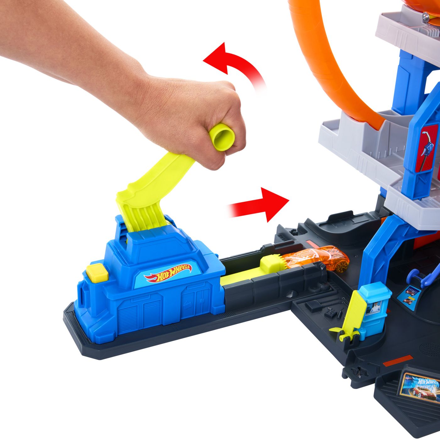 HOT WHEELS CITY SET MEGA GARAJUL Mattel - Imagine 5 [ps:1123ffce-4766-4d74-807e-6a2d34a91097]