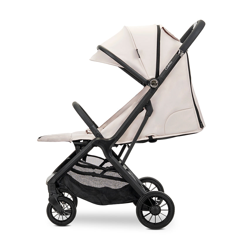 Cărucior Lorelli Calista, Pliere Automată, Black | 0-48 luni - Beige (3) [ps:2f856c92-541b-4ede-9834-8d1d40f6ef0a]