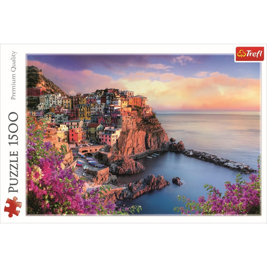 PUZZLE TREFL 1500 MANAROLA ITALIA - Imagine 3 [ps:15b87983-3360-4e31-b467-bd2c60f5b813]