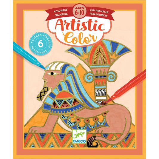 Set creativ de colorat Egipt, Djeco - Imagine 2 [ps:7e0f0f84-53a5-40b2-b414-d6f3cedfae35]