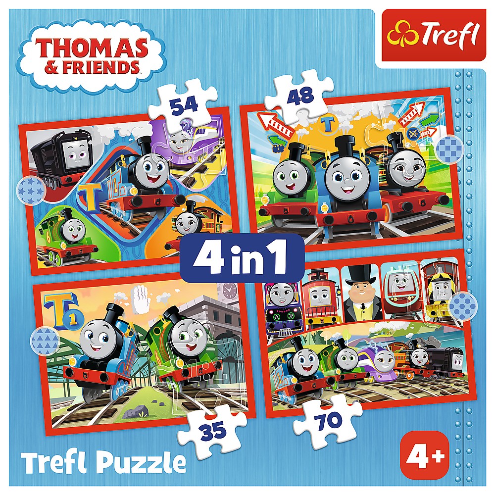 PUZZLE TREFL 4IN1 THOMAS TRENULETELE AMUZANTE - Imagine 6 [ps:a7efa754-f8d6-41b8-ad71-20b156722627]
