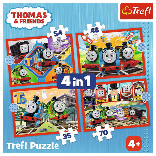 PUZZLE TREFL 4IN1 THOMAS TRENULETELE AMUZANTE - Imagine 6 [ps:a7efa754-f8d6-41b8-ad71-20b156722627]