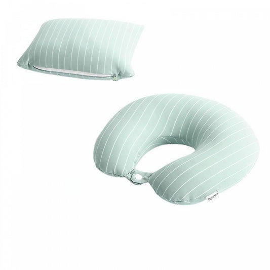 Perna de Călătorie Flippy 2 în 1, Spumă cu Memorie, Roz - Verde (3) [ps:620a9c40-33ce-4391-9952-daaa38a82856]