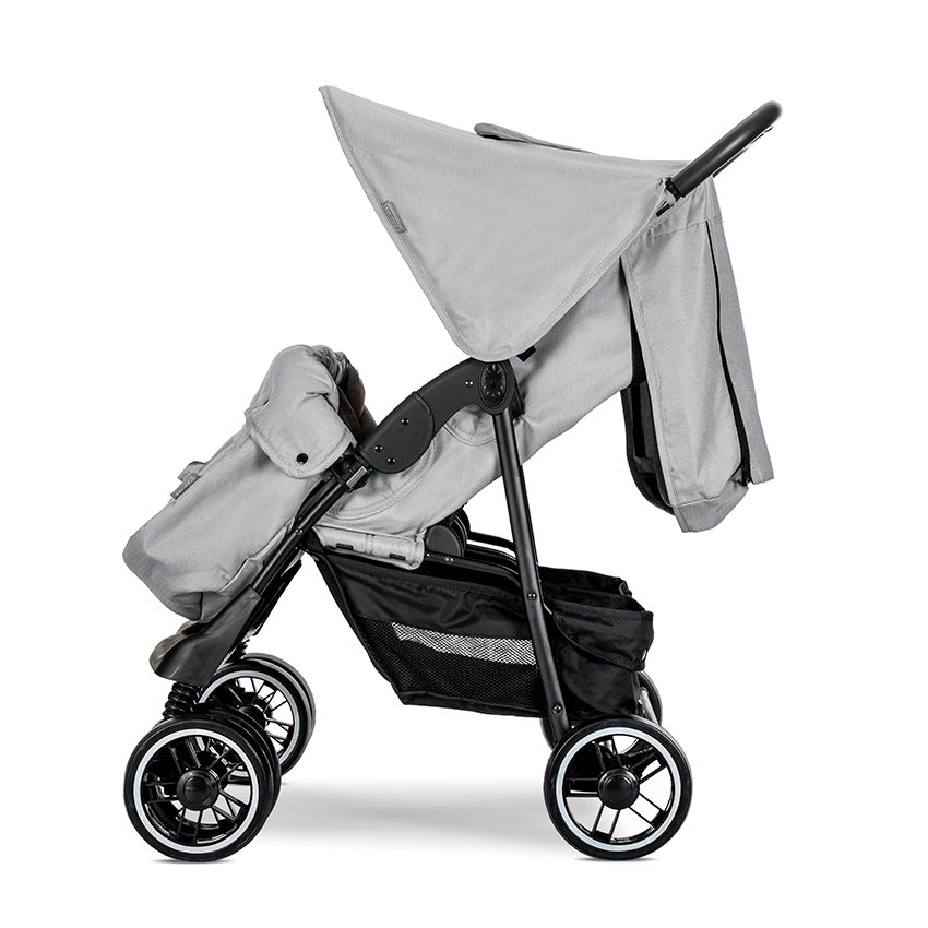 Cărucior Gemeni Lorelli Twin, Cool Grey - Reglabil - Grey (3) [ps:3f23e868-1d21-4b08-ac8e-5b865c6f8593]