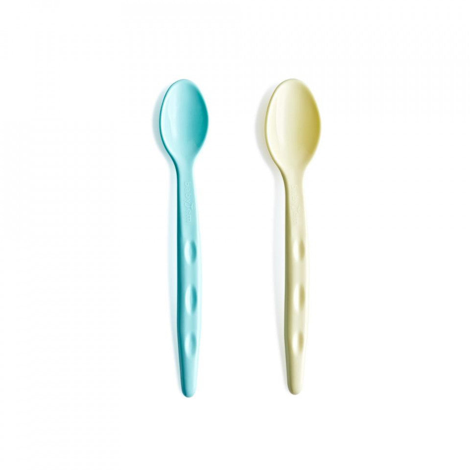 Set 2 lingurite pentru copii BabyJem (Culoare: Verde) [ps:30993919-0809-4725-9dbf-54fbfb89302e]