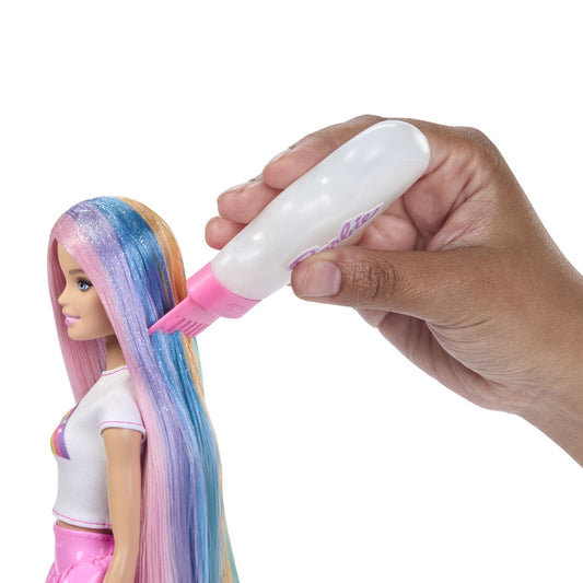 BARBIE SET PAPUSA BARBIE CU PAR STRALUCITOR CURCUBEU SI - Imagine 7 [ps:bfa29330-6d64-4d3b-9f29-f7a3b804c05c]