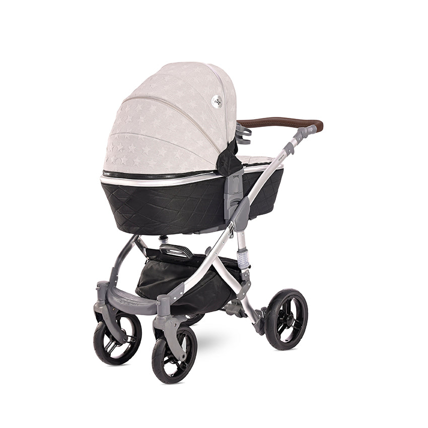 Cărucior Set Lorelli Rimini Premium, Galben-Negru - Gri Stars (3) [ps:d2484d9d-8499-48d6-8def-f261ff767bd2]