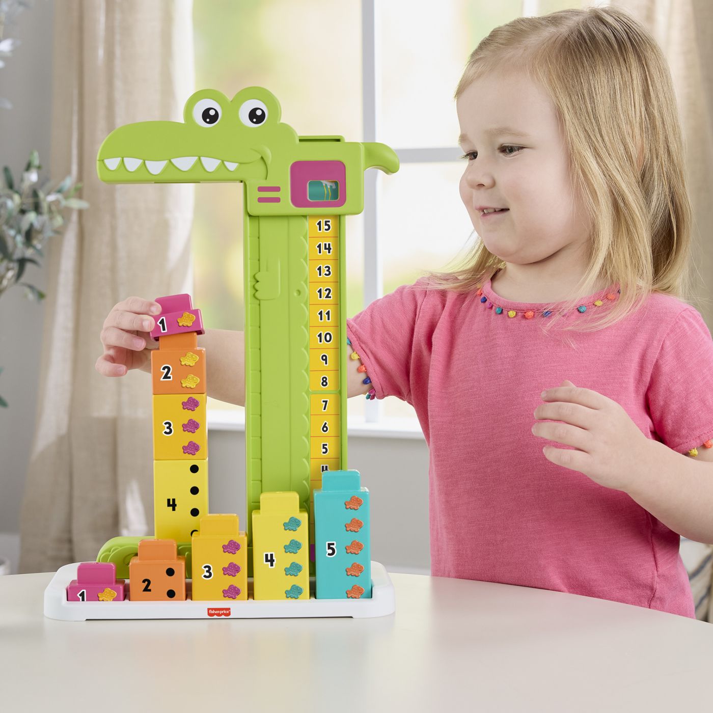 FISHER PRICE JUCARIE EDUCATIVA ALIGATOR STIVUIBILA Mattel - Imagine 5 [ps:8de5c247-6e21-41da-b59e-df069dfa7a28]
