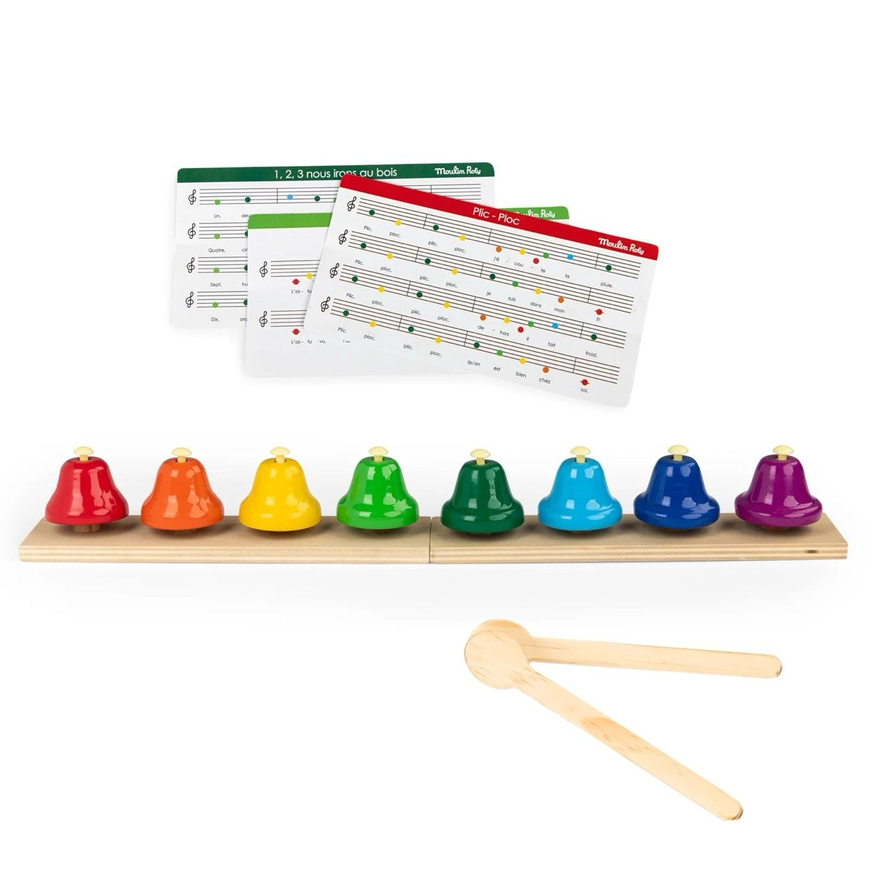 Set 8 clopotei muzicali, Moulin Roty - Imagine 2 [ps:4dc211e1-dd72-4e6a-ad6b-703557778737]