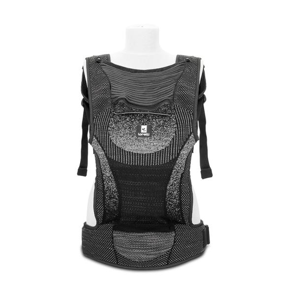 Marsupiu Ergonomic Lorelli Mia, 4-36 luni, Grey - Black (3) [ps:6cab49fc-c311-4860-8714-5a0b23783699]