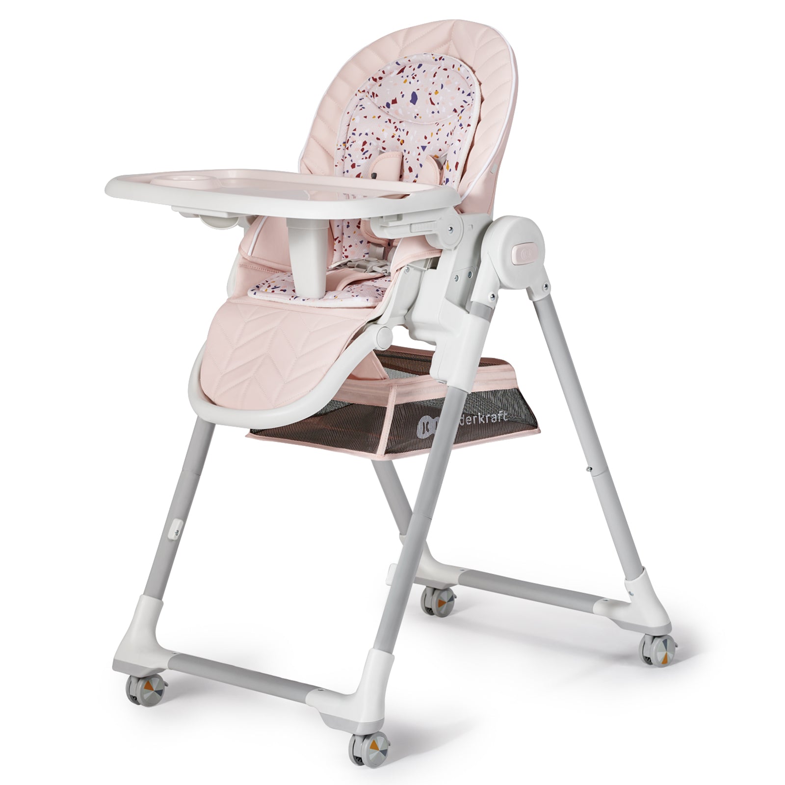 SCAUN DE MASA KINDERKRAFT LASTREE,  2 IN 1, - Roz [ps:a7df12fb-1d6a-4c18-8c02-2ba92654432a]