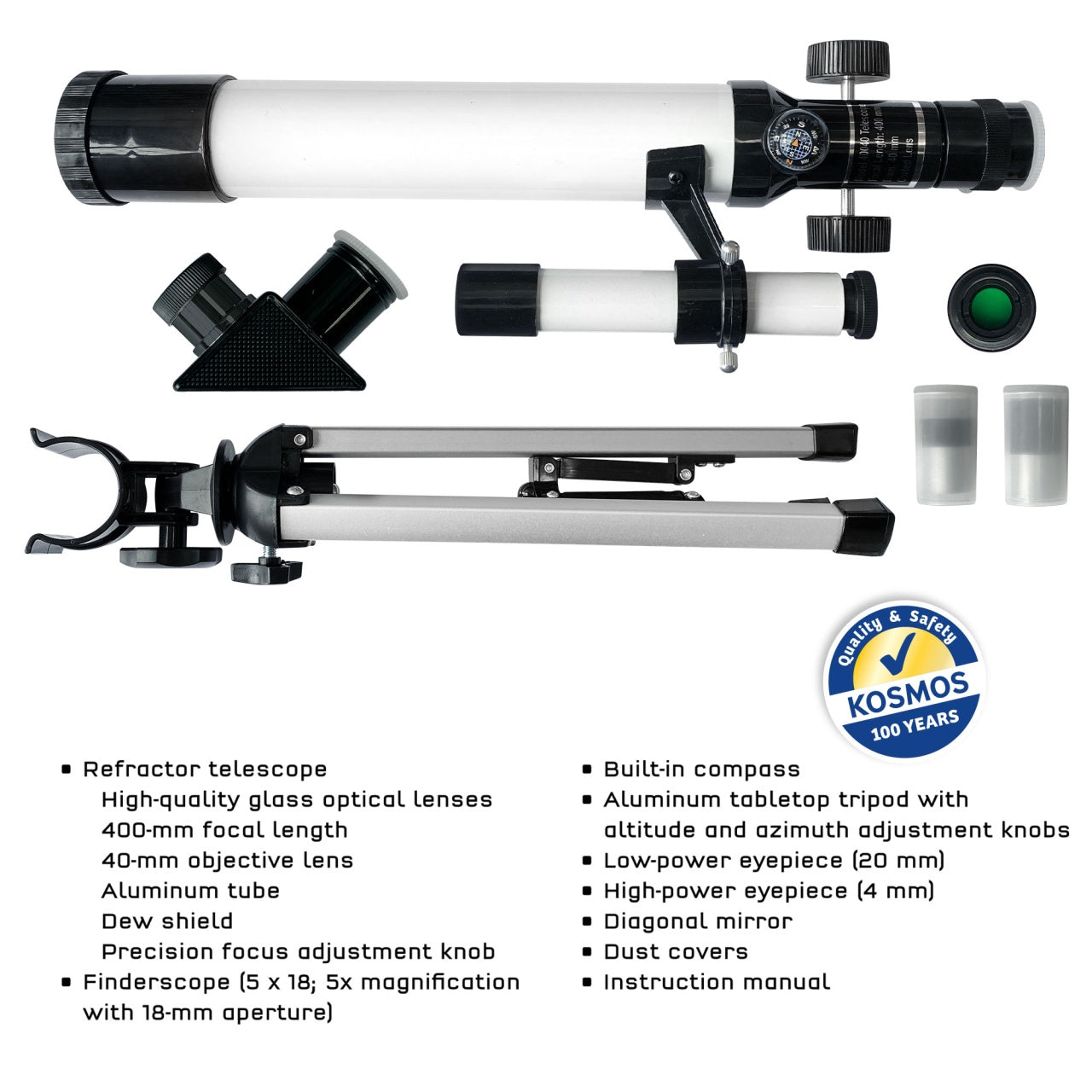 Kit STEM Telescop 100x, Thames & Kosmos - Imagine 5 [ps:d3f1c4b2-8c65-46a7-aab1-96110658c8cc]