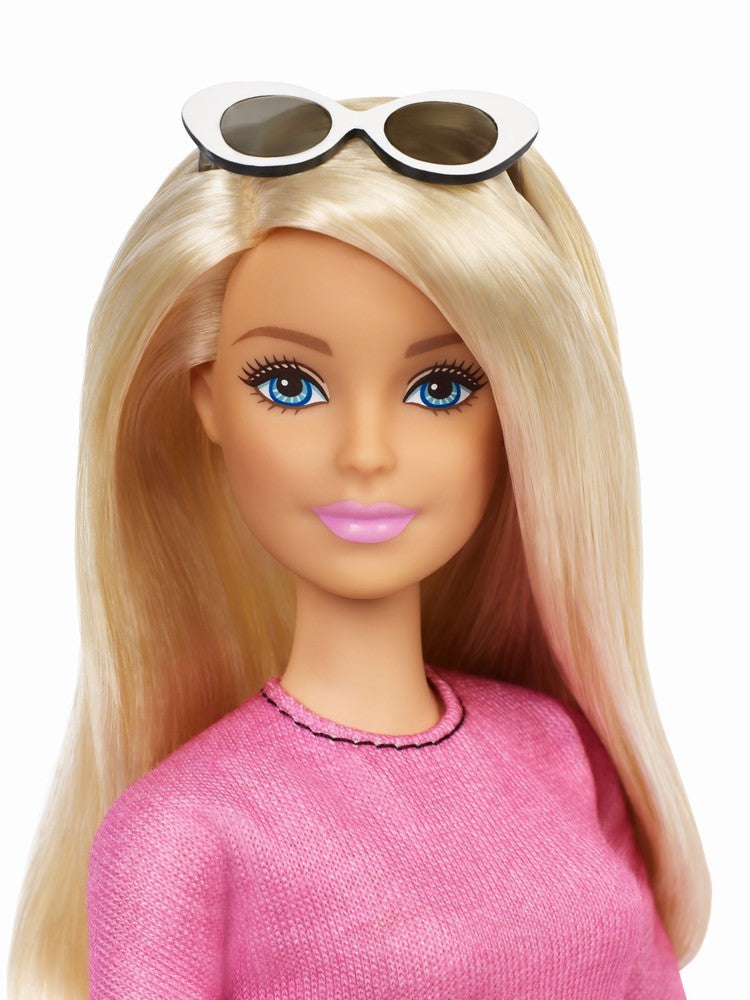 PAPUSA BARBIE FASHIONISTA BLONDA CU OCHELARI [ps:8ca4b381-1a46-4713-b94b-ee85e01f9324]
