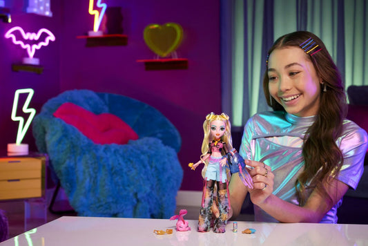 MONSTER HIGH PAPUSA LAGOONA BLUE SI PESTISORUL NEPTUNA - Imagine 3