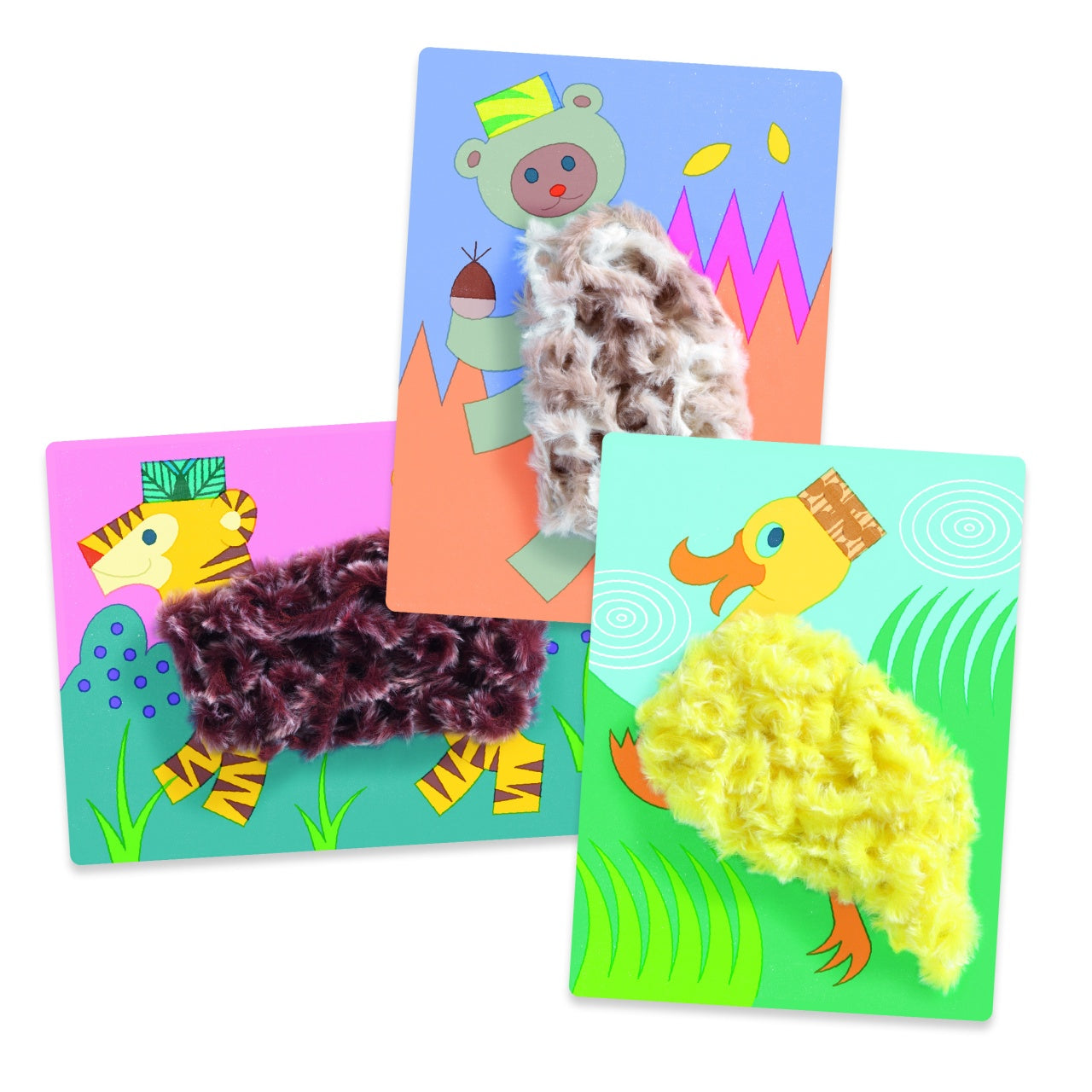 Atelier creativ Animalute cu caciulite, Djeco - Imagine 3 [ps:6d290cb4-295e-42bf-b9cf-eb8f41a9f830]