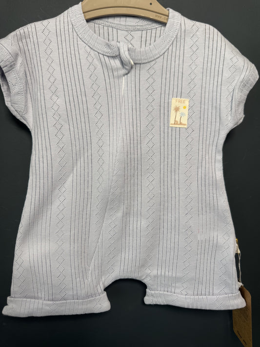 Salopetă tricot perforat Mammy & Daddy bebeluși 0-3 Luni - 0-3 Luni (3) [ps:86e3b058-351b-45db-a9f6-4c60b49daffc]