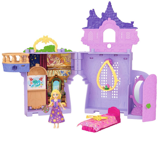 DISNEY PRINCESS SET CASTELUL LUI RAPUNZEL CU ACCESORII - Imagine 3