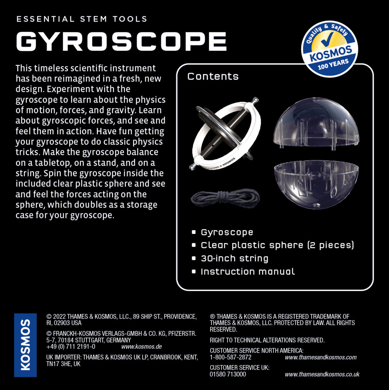 Kit STEM Giroscop, Thames & Kosmos - Imagine 4 [ps:9a4a8f99-6bf6-4d9f-a422-06123c02de49]