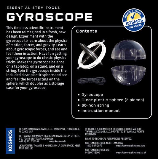 Kit STEM Giroscop, Thames & Kosmos - Imagine 4 [ps:9a4a8f99-6bf6-4d9f-a422-06123c02de49]
