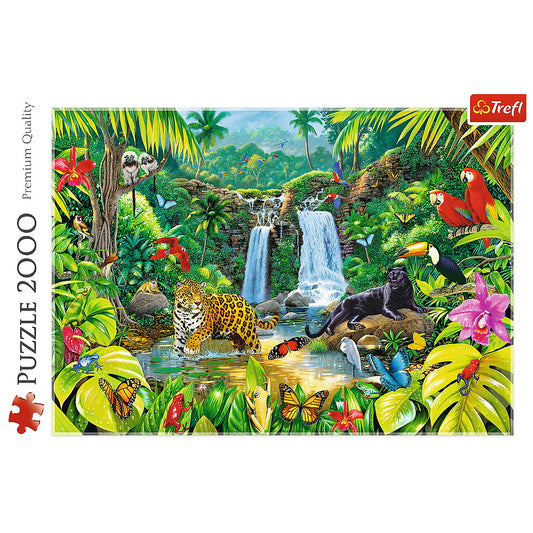 PUZZLE TREFL 2000 PADUREA TROPICALA - Imagine 3 [ps:c21ebb84-98ee-4c5b-b99a-990b3f129e59]