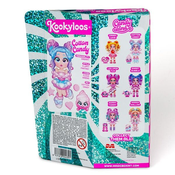 KOOKYLOOS Candy Land Cotton candy, papusa, 1 model - 3 [ps:bf9891b7-87fa-463d-ba48-a6cacfc36cfa]