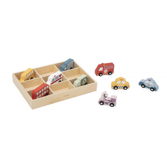 Set Vehicule Urbane cu cutie, PolarB Viga [ps:8978fc9a-39b3-47f3-81b6-06d221bff262]