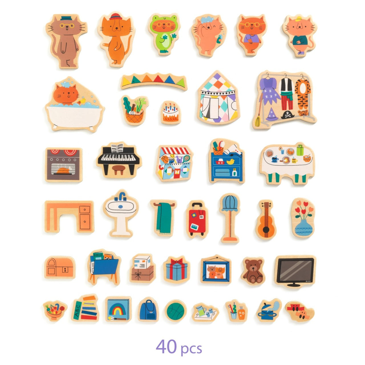 Joc cu magneti InZeHouse, Djeco - Imagine 5 [ps:8668b9fe-bf9c-41da-897c-4d2042fb3815]