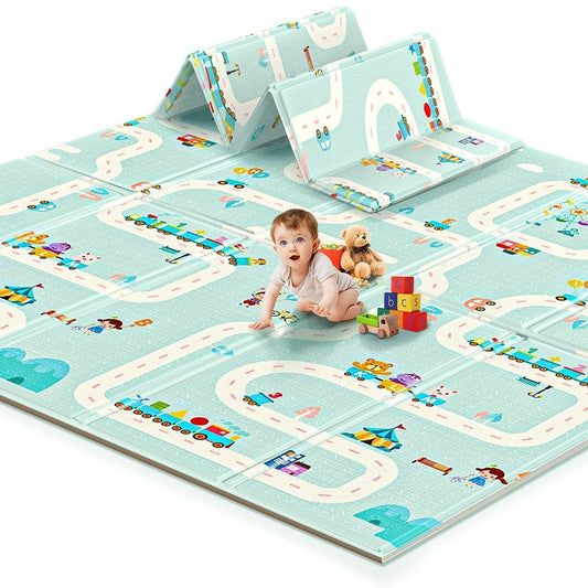 Covoraș Copii Flippy, 2 Fețe, Pliabil, 180x200cm | - 180x200x1cm (3) [ps:0b485e71-491e-4175-9450-3851fb8135b7]