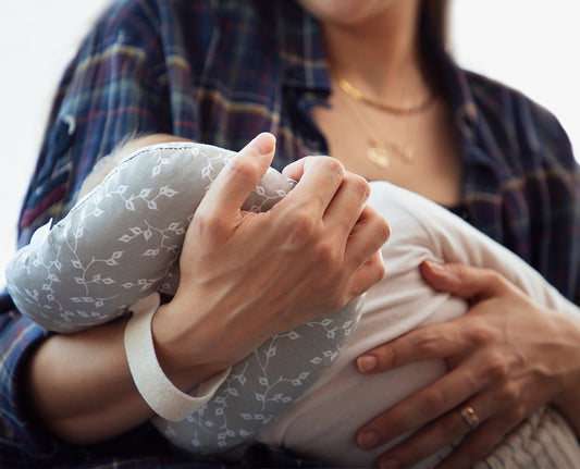 Pernuta pentru alaptat, BabyJem, gri - Imagine 3