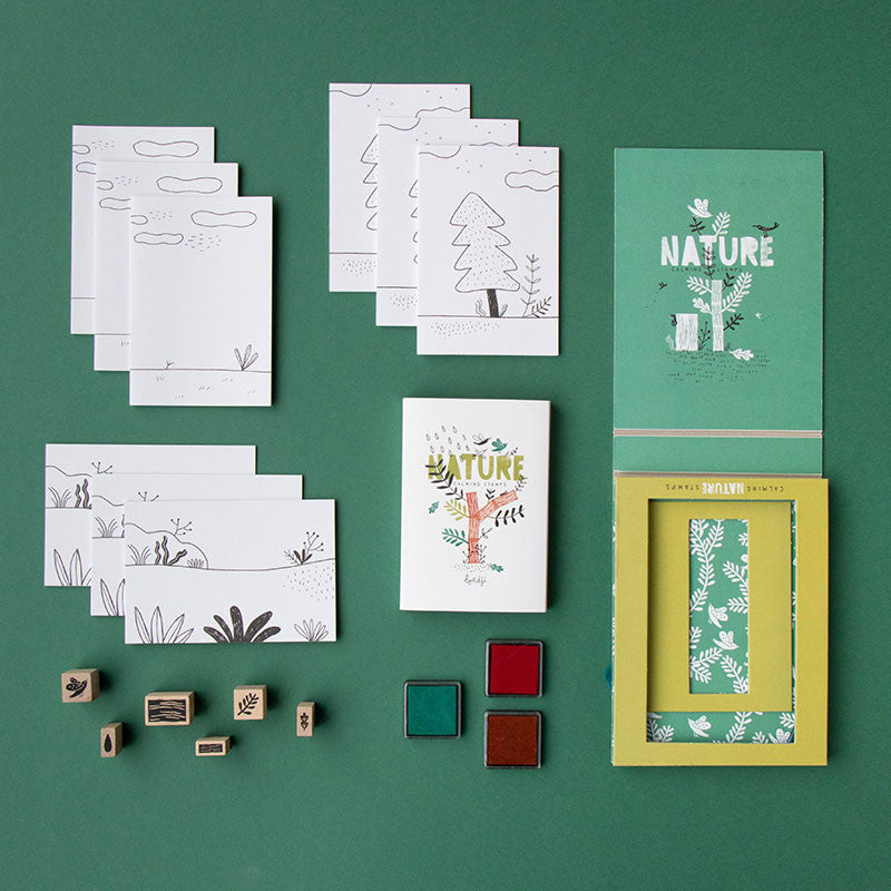 Joc creativ stampile Natura, Londji - Imagine 2 [ps:e0adfd41-df2e-4c9a-af0d-fe91642b4ec0]
