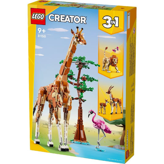 LEGO CREATOR 3IN1 ANIMALE SALBATICE DIN SAFARI 31150 - Imagine 5 [ps:2cd97b25-3835-40a2-89a2-13164f0433ee]