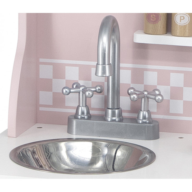 Bucatarie roz din lemn cu accesorii, PolarB, Viga [ps:18ea2f62-043d-41b9-9c79-5b742b1eb06f]
