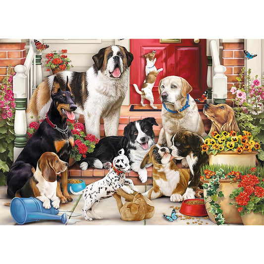 PUZZLE TREFL 1000 FORME ASCUNSE CATELUSII DRAGUTI - Imagine 2 [ps:97bb8daa-fd8e-44ad-8abc-9bb7c21c7f50]