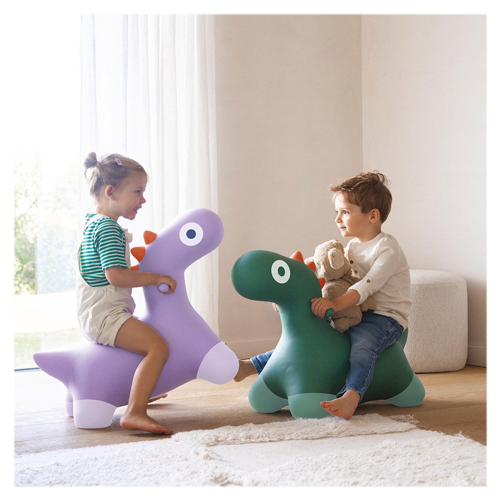 Hoppi Dino - Dinozaur Gonflabil Saltaret Verde Quut - Verde (3) [ps:f18a6aee-0e79-4406-8819-7ffdf03d353a]