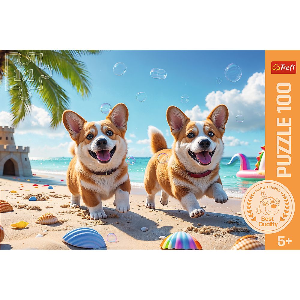 PUZZLE TREFL 100 CATEL CORGI - Imagine 3 [ps:1f45050a-07e7-4ffd-9d4d-ccca6bb9eae5]