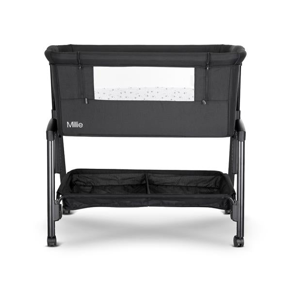 Pătuț Pliabil Co-Sleeper Lorelli Millie, Beige, 0 luni+ - Black (3) [ps:585e9241-d9af-4b81-9ba5-130f3b1f4363]