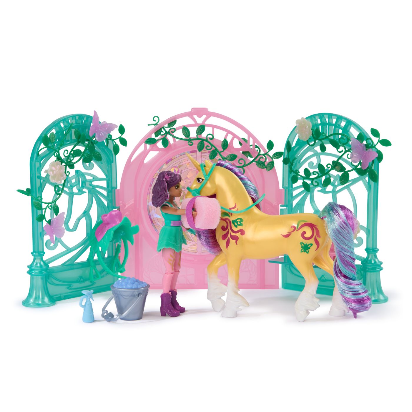 UNICORN ACADEMY SET PAPUSA AVA SI UNICORNUL LEAF CU - Imagine 2 [ps:d0498684-6e57-432c-b5dd-25241a0d24a0]