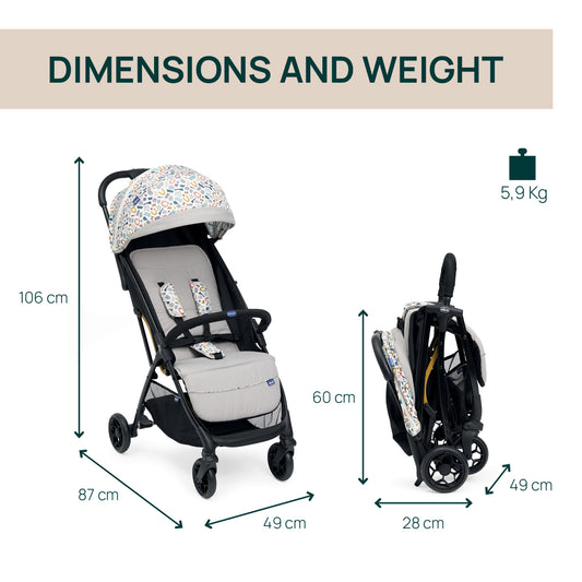 Carucior sport Chicco Glee, JokingBeige (Bej), 0luni+ - JokingBeige (Bej) (3) [ps:9c90d3ff-552b-430d-86dd-cc46b917bd30]