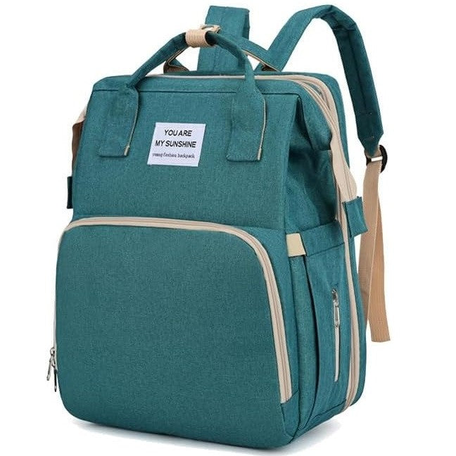 Rucsac Multifunctional Flippy cu Patut Pliabil | infant.ro - Verde (3) [ps:6efca679-6364-4bd5-b6fd-435108336f7e]