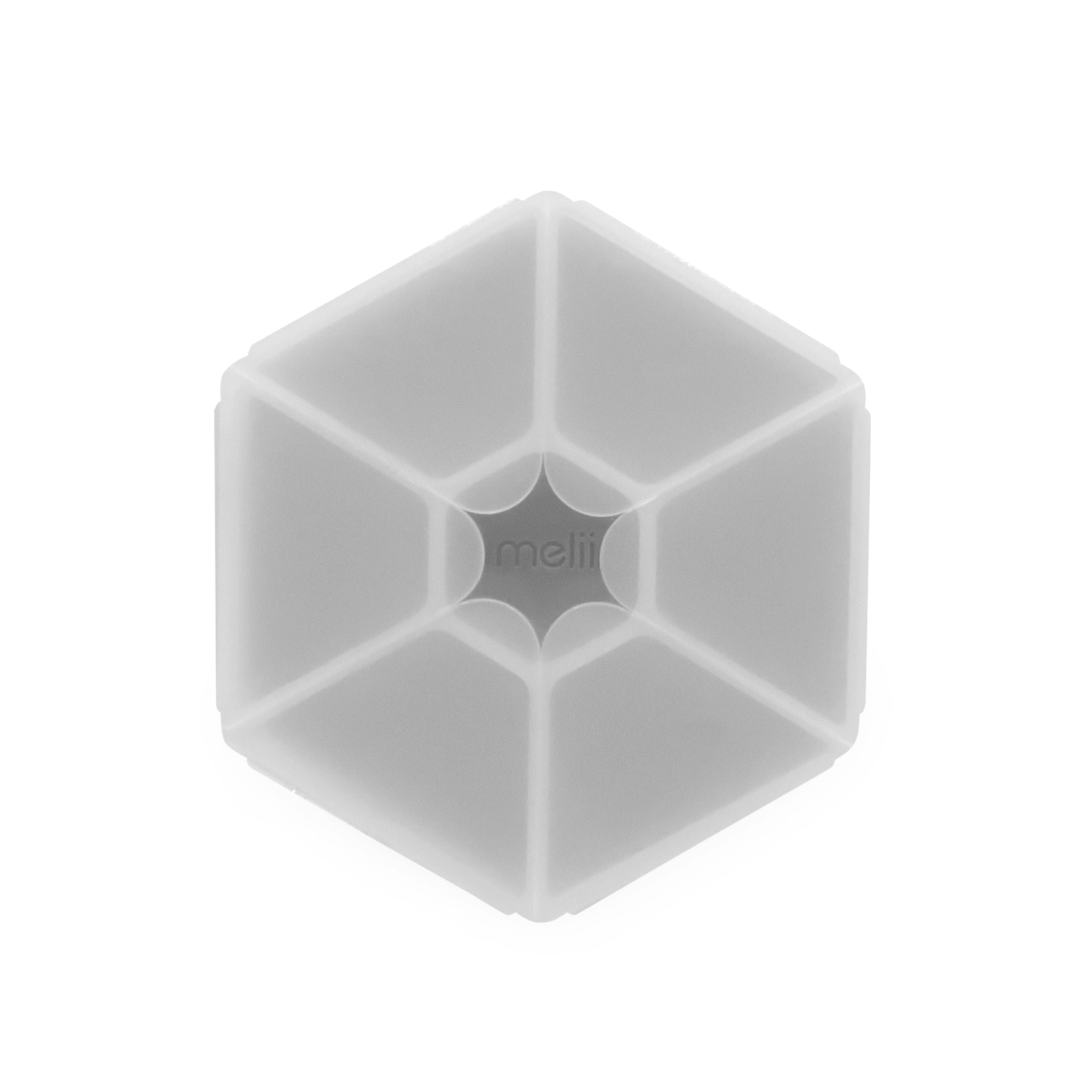 CUTIE SNACK HEXAGON SNACKLE 6 COMPARTMENTE, MELII, BLUE - Gri