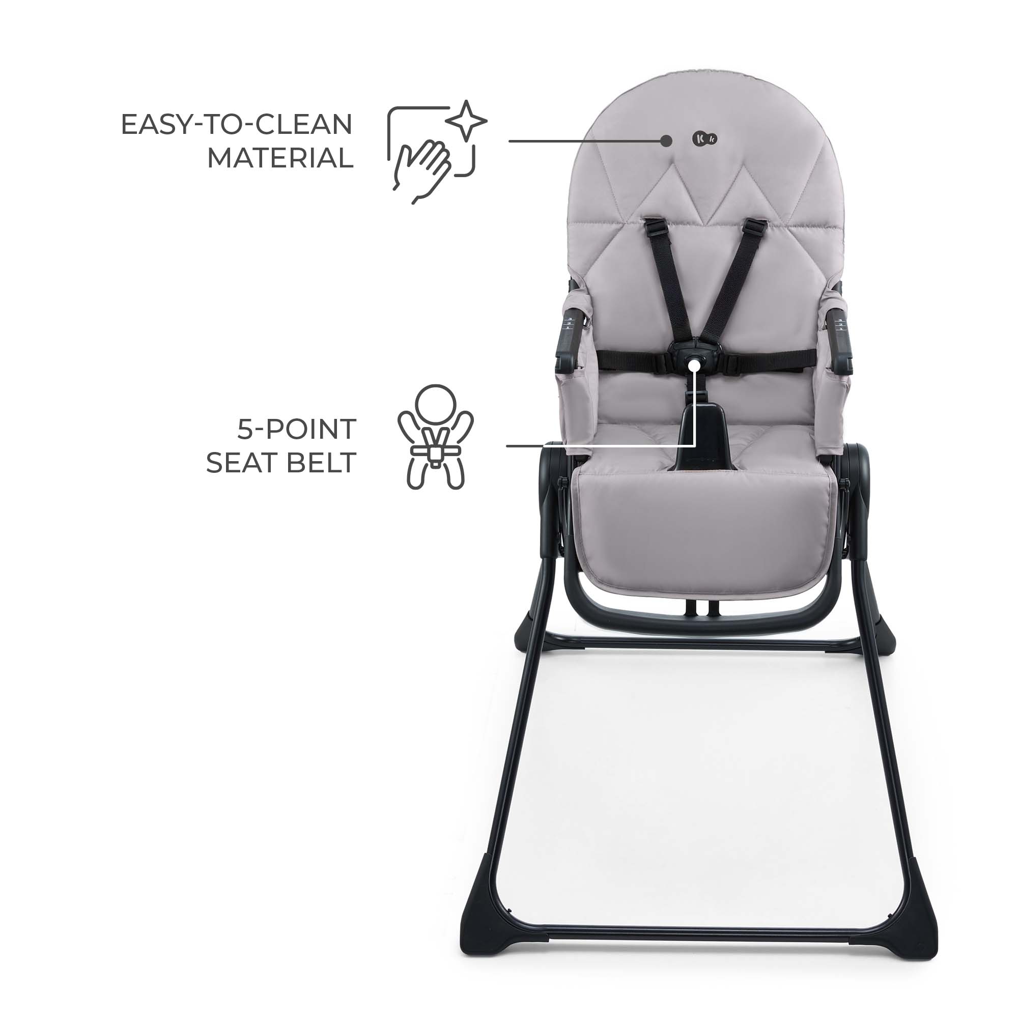 SCAUN DE MASA KINDERKRAFT BINCI, BEIGE - Gri [ps:68815e68-b2cc-4e65-bb6f-487d5d1d3c35]