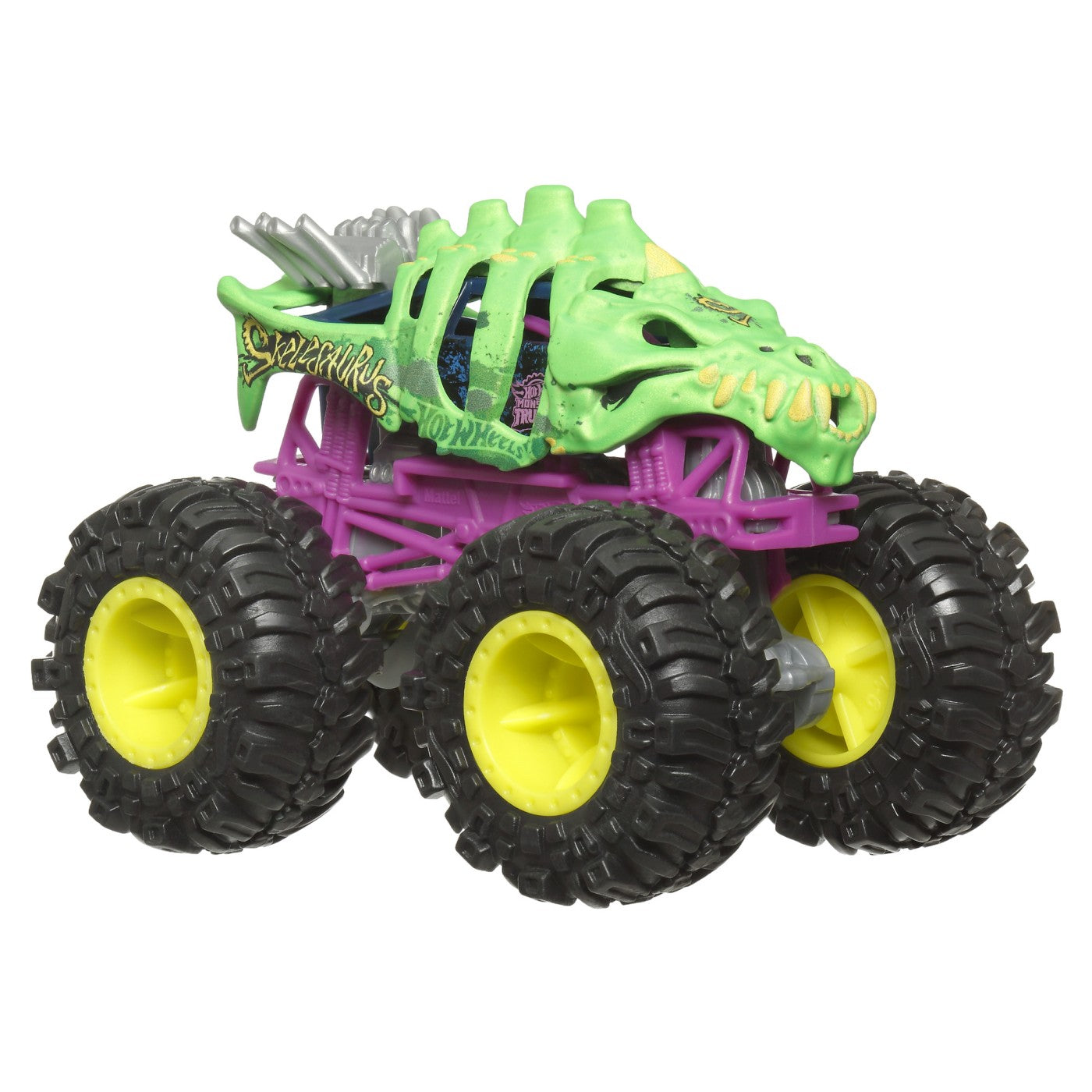 HOT WHEELS MONSTER TRUCK SET 2 MASINI SCARA 1 LA 64 - Skelesaurus (3) [ps:89f87229-7acd-4466-a176-d45b9544ea7c]