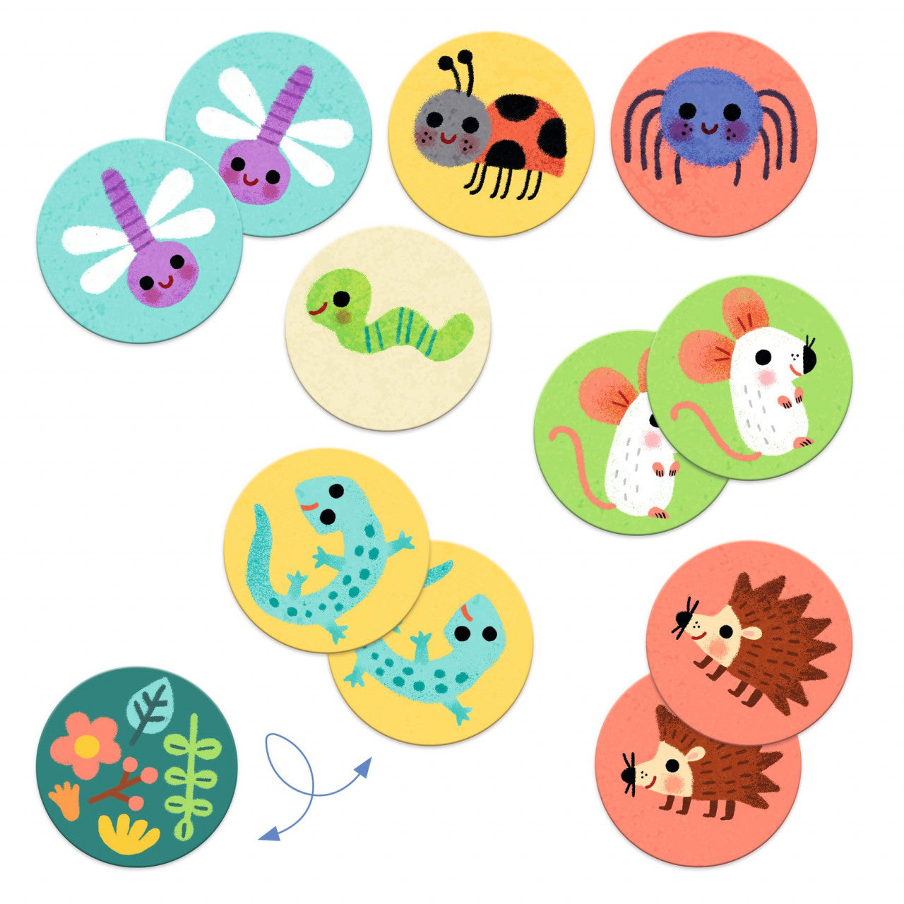 Memo animale mici, Djeco - Imagine 2 [ps:b5f26ad4-27a4-4dc8-80fc-098f473db142]