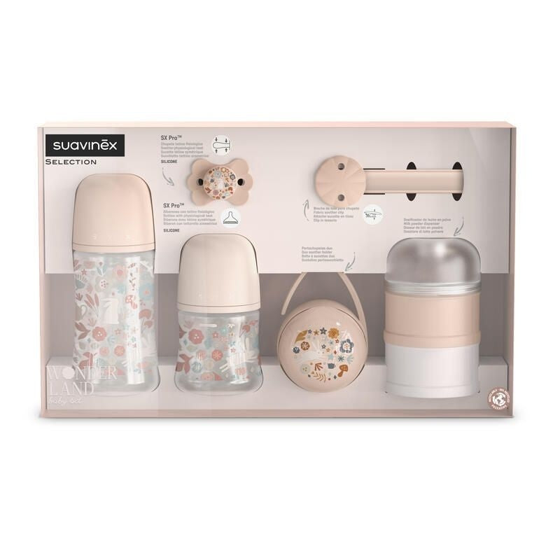 Set de start WONDERLAND 6 piese, albastru, Suavinex - Bej [ps:d3d154ac-cbdc-49bd-a7be-9f2b2ea646d5]