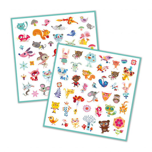 Abtibilduri Animalute, Djeco - Imagine 2 [ps:f78a9838-42d1-46e3-ab10-9946547516e7]