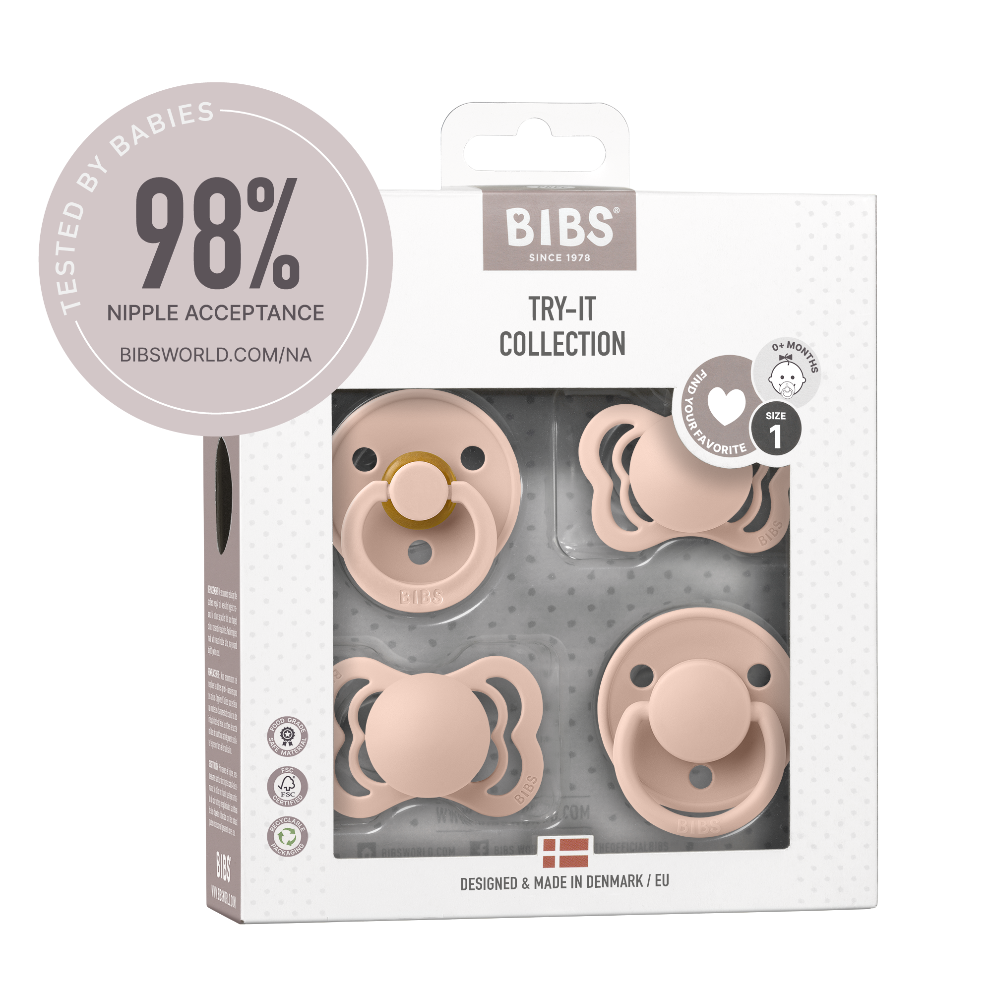 Set 4 Suzete BIBS Try-it Collection 0 luni - Blush - Blush (3) [ps:7ec56024-5c95-419c-98c3-13dbbd71f705]