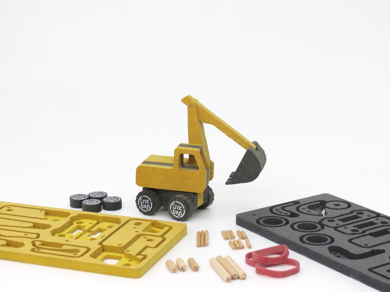 Set de constructie vehicul de santier Excavatorul - Imagine 2 [ps:ffb58d9d-b08e-493e-b7e2-d9e686a77d22]