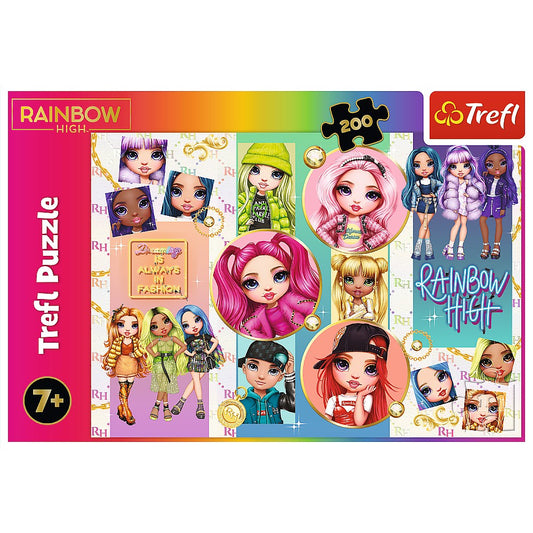 PUZZLE TREFL 200 RAINBOWHIGH PAPUSILE - Imagine 3 [ps:0daebada-6e3a-40e2-bcad-157536d57356]